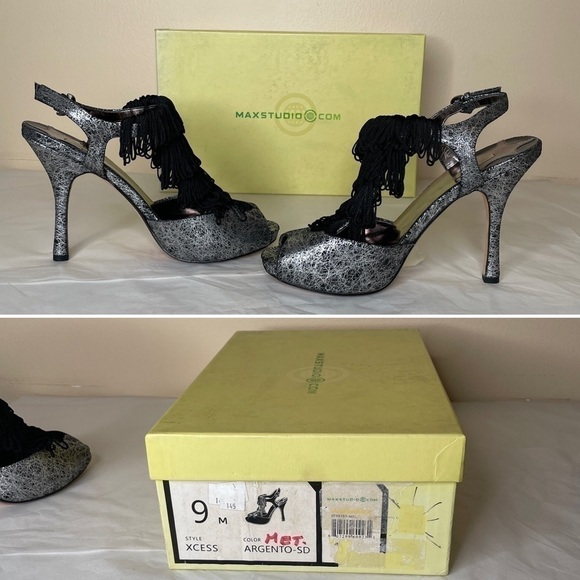 Max Studio Xcess Fringe Heels - Picture 8 of 16